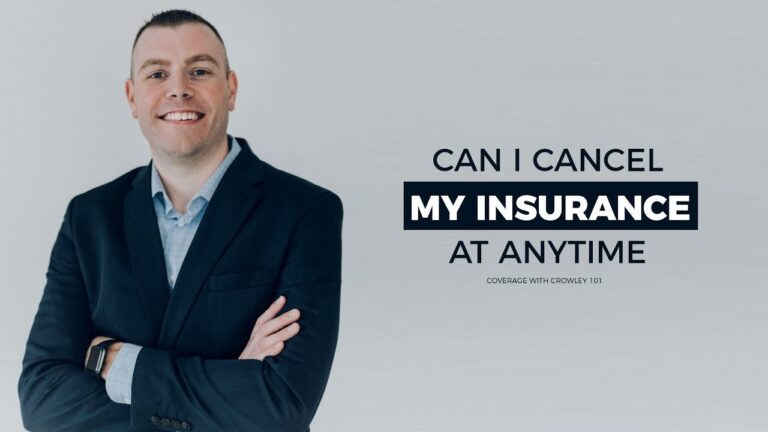 Can You Cancel Commercial Insurance At Any Time?
